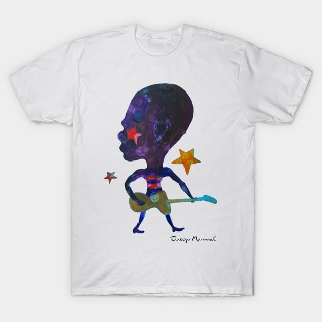 Rock Star 2 T-Shirt by diegomanuel